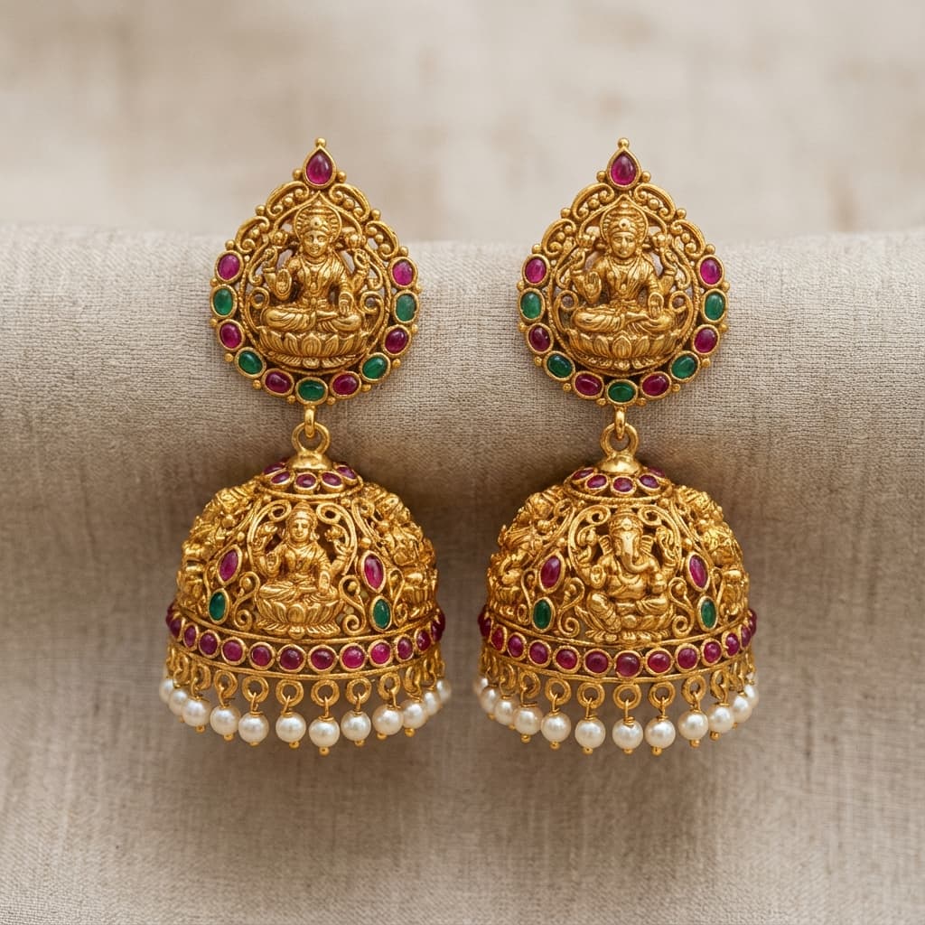 Temple Earrings
